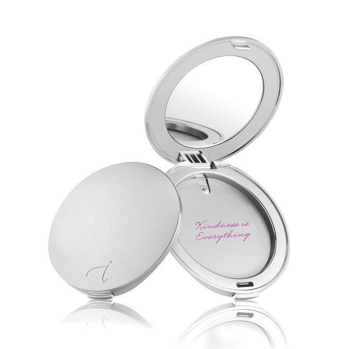 Silver Refillable Compact